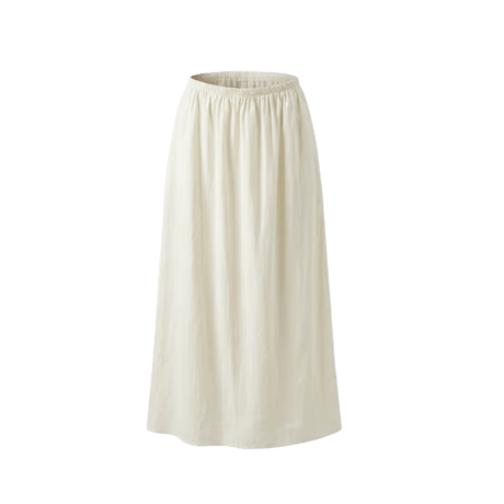 《予約販売》Elastic Waist Slit Skirt