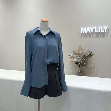 《即日発送》Sheer color blouse