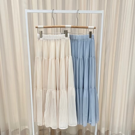 《予約販売》再入荷💕Tiered Long Skirt
