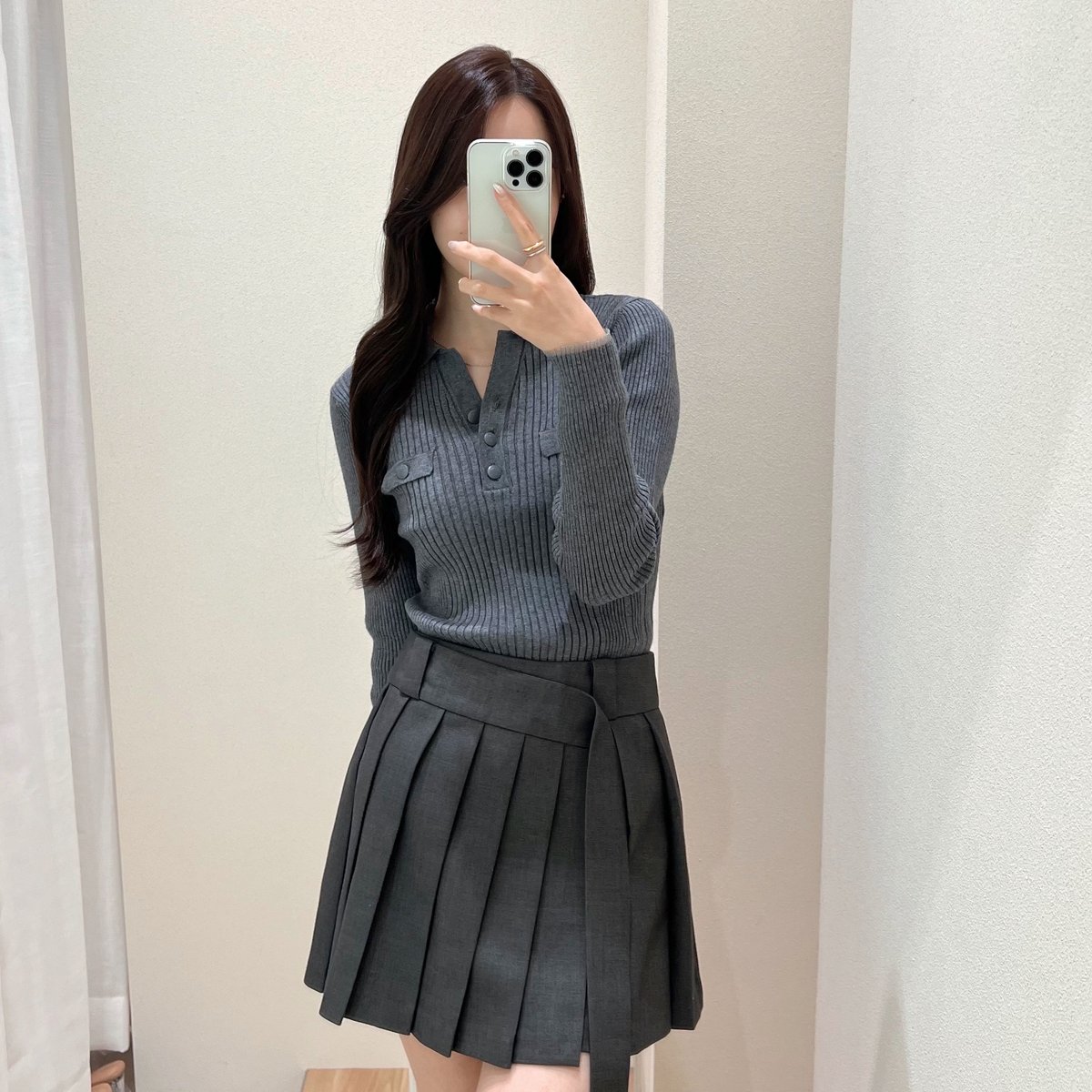 Pleats Wrap Mini Skirt/プリーツラップミニスカート MAISON SPECIAL(メゾンスペシャル)｜Pleats Wrap Mini Skirt