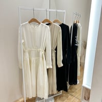 《即日発送📦》再入荷❣️ Waist Ribbon pleats Dress