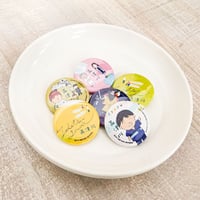 映画「高津川」 イラスト缶バッジ セット