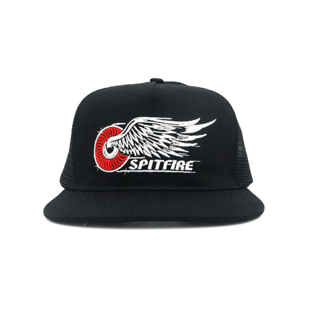 SPITFIRE CLASSIC WING TRUCKER SNAPBACK BLACK