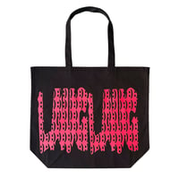 LAUG :) TOTE BLACK
