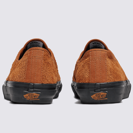 VANS SKATE AUTHENTIC HAIRY SUEDE BLACK/RUST
