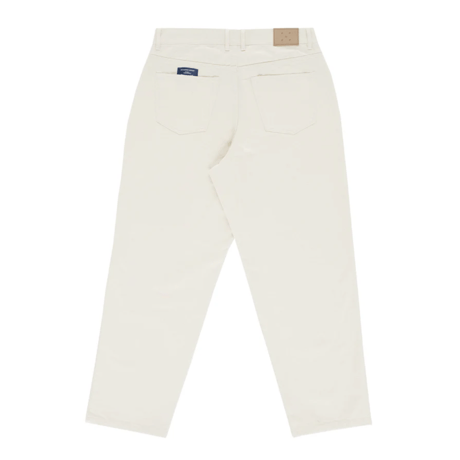 POP TRADING COMPANY  DRS PANTS OFF WHITE DENIM