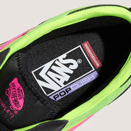 VANS SKATE ROWLEY NEON PINK/GREEN