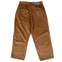 ADWYSD RELAXED THICK CORDUROY PANTS BROWN