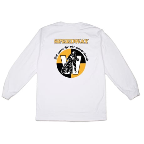 STUDIO SPEEDWAY - LONGSLEEVE - WHITE