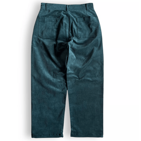 RWCHE  SESSION CORDUROY PANTS FOREST GREEN