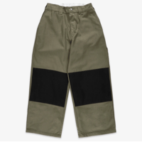 POETIC COLLECTIVE  SCULPTOR PANTS OLIVE/BLACK