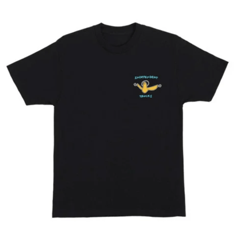 INDEPENDENT HANGER S/S REGULAR T-SHIRT BLACK