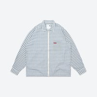 ALFRED'S APARTMENT TEAM ZIP SHIRT 531 CHECK