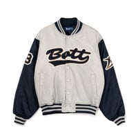 BoTT NYLON VARSITY JACKET GREY