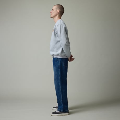 PASS~PORT WORKERS CLUB JEAN PANT - FADED WASHED DARK INDIGO