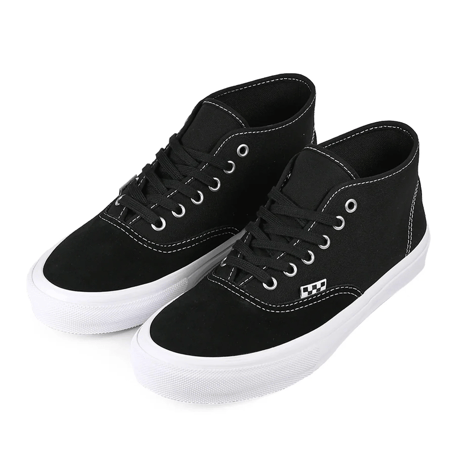 VANS SKATE SKATE AUTHENTIC MID BLACK/WHITE