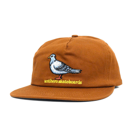 ANTIHERO LIL PIGEON SNAPBACK BROWN/YELLOW