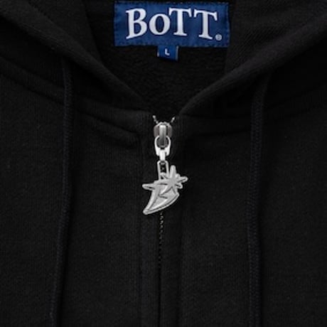 BOTT B LOGO HOODIE BLACK