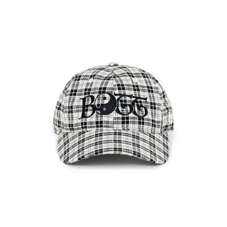 BOTT 2Y PLAID 6-PANEL CAP BLACK