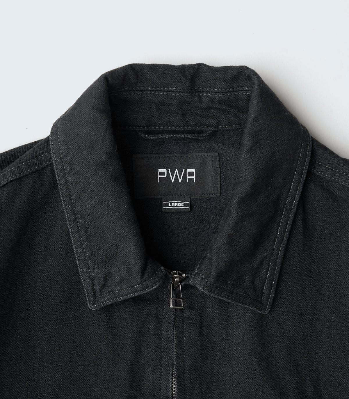 PWA DENIM ZIP-UP JKT KHAKI | LAUG