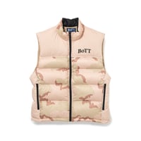BoTT B LOGO DOWN VEST CAMO