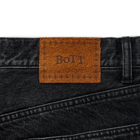 BoTT LOOSE-FIT JEAN WASHED BLACK
