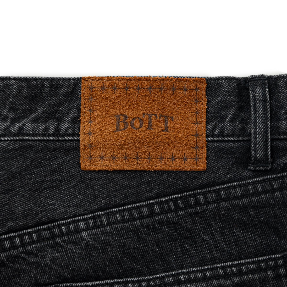 BoTT LOOSE-FIT JEAN WASHED BLACK | LAUG