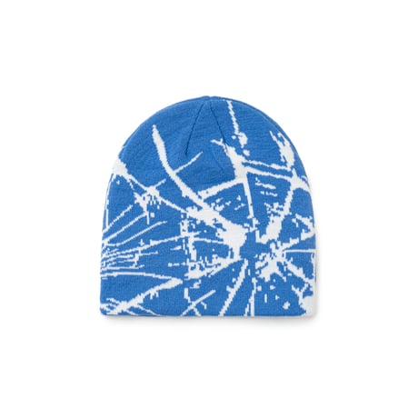 BOTT SHATTERED SKULL CAP BEANIE COBALT