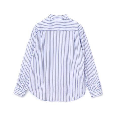BOTT PRINTED STRIPED SHIRT BLUE