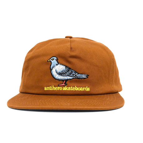 ANTIHERO LIL PIGEON SNAPBACK BROWN/YELLOW