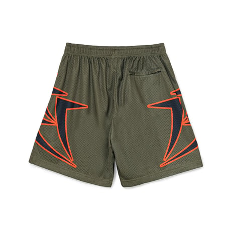 BOTT BIG B LOGO MESH SHORT OLIVE
