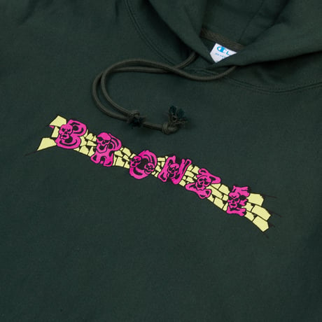 BRONZE 56K SKULLZ HOODY DARK GREEN