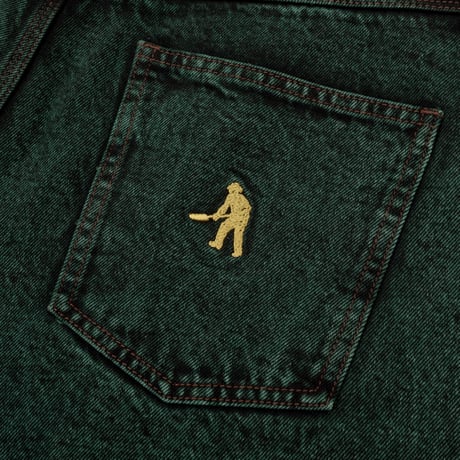 PASS~PORT WORKERS CLUB SHORT - WASHED LIGHT DENIM