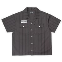PASS~PORT STRIPED CASUAL SHIRT - TAR