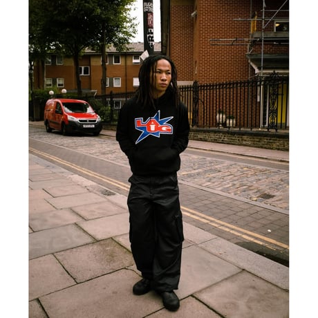LAUG MTMC STAR HOODIE BLACK