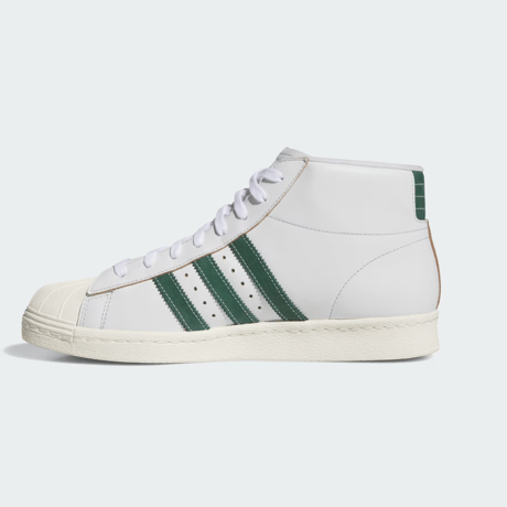 ADIDAS PRO MODEL 80 ADV CRYSTAL WHITE / COLLEGIATE GREEN