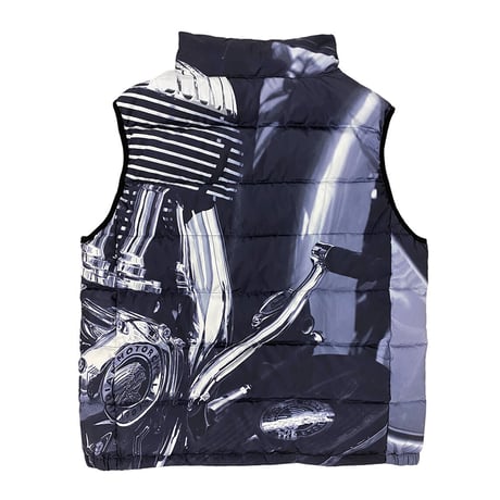 LABROS MOTORCYCLE PADDED VEST (BLACK)