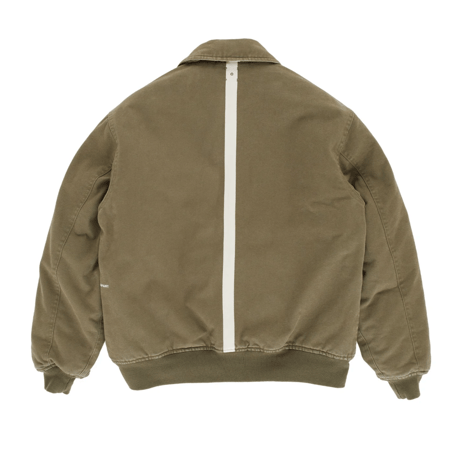 POP TRADING COMPANY FLIGHT JACKET FOUR LEAF CLOVER