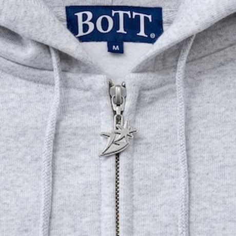 BOTT B LOGO HOODIE ASH