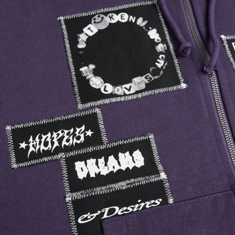 TOKEN UNITY ZIP HOODIE DUSK