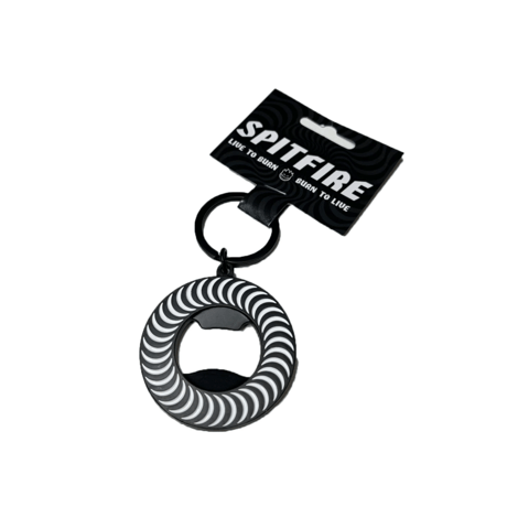 SPITFIRE CLASSIC SWIRL BOTTLE OPENER KEYCHAIN