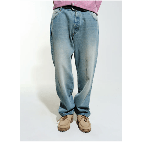 POP TRADING COMPANY DRS PANT WASHED DENIM