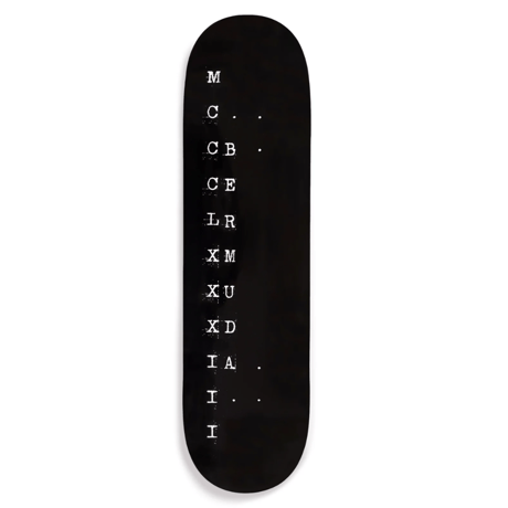 BERNUDA CLASSIC DECK BLACK 8.25
