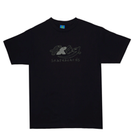 FROG DINO LOGO T-SHIRT BLACK