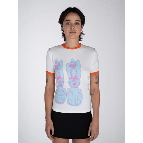 TOKEN xox SLINKY CUTIE RINGER UNISEX TEE