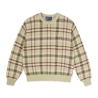 BOTT CHECKED KNIT NATURAL