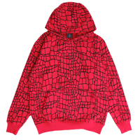 ADWYSD CROC HOODIE RED