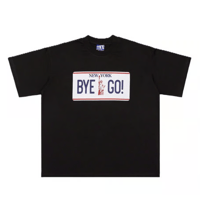 BYE JEREMY GO! TEE BLACK