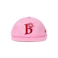 BoTT B LOGO 6 PANEL CAP PINK