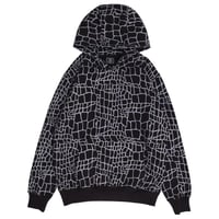 ADWYSD CROC HOODIE BLACK